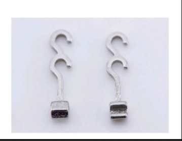 Long Curved Crimpable Hook