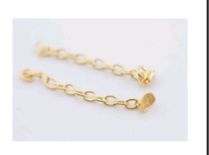 Golden Button Chain